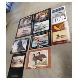 10 duck stamp prints, from other states , 18x24