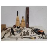 Miscellaneous hardware and tools