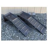 Set of car ramps