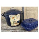 Enamel canner & roaster