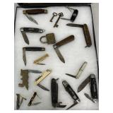 Jack knives, lock, keys