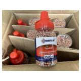 11 bottles (1500 ct each) copper bbs