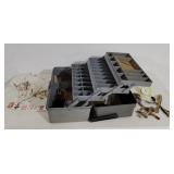 Tackle box with contents