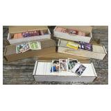 5 boxes baseball cards