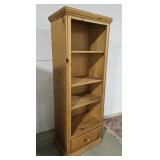 1 drawer bookshelf 25"16"69"