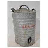 Galvanized cooler igloo