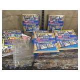 Box of Topps baseball cards collecting kits
