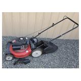 Huskee push mower runs good