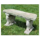 Concrete bench 3 piece  30x12x14