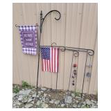 4 yard flags on holders