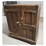 Oak ice box 39"22"46"