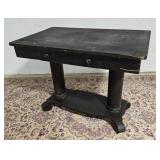 1 drawer library table 38"24"30"
