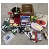 Mix lot of cleaning, ironing board cover, hot