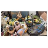 HUGE Lot retro ceramics - whole top of cart # 31