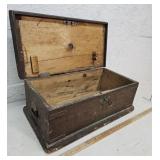 Wood toolbox