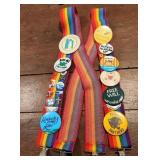 Vintage "Mork from Ork " suspenders