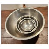 Vollrath Graduating stainless steel bowls