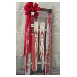 Vintage wooden mastercraft sled. Very cool piece.