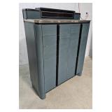 Antique Blue Dental cabinet 40"16"45"