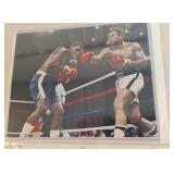 Muhammad Ali and Joe Friazer signed 8x10 photo