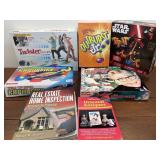 Box of games, Real Estate book, oriental antiques