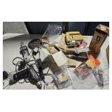 Jig saw, drill, glue gun, etc