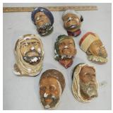 Chalkware Bossons - as is