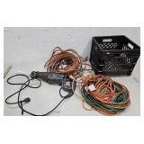 Sawzall and extension cords