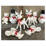 Vintage Christmas critters