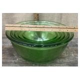Green nesting bowls. Set of 5ï¿½ anchor hocking?