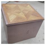 Cortland NY milk cooler crate and bottles