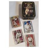 4 Babe Ruth Metallic Imptessions Collector Cards,