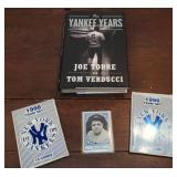Yankees, Autographed Bood, 1998 Team Card, etc.