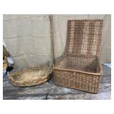 2 large baskets