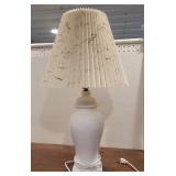 Retro White porcelain ginger jar lamp