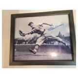 Stan Musial signed 8x10 framed photo