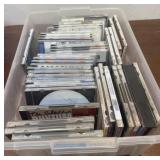 Bin of CD - country, blues, sounds tracks