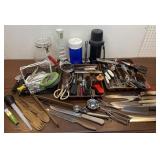 Kitchen utensils drawer organizers, napkin