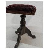 Victorian organ stool