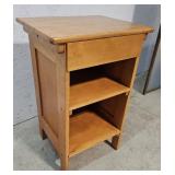Maple 1 drawer stand 20"16"31"
