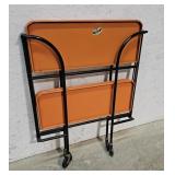 Relyon Mid century folding serving cart 26"19"32"