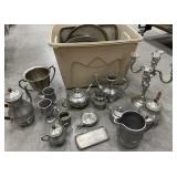 Tub of (mostly) pewter