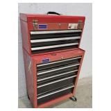 Master mechanic toolbox with keys