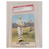 Home run Baker graded card