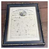 Framed art - The Art of Making Money Plenty