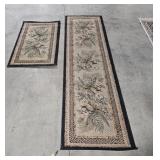 Runner and area rug