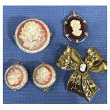 Lovely cameo jewelry