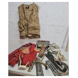 Hunting, antlers, holster, etc