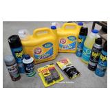 New cleaning products, mouse traps, etc