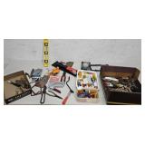 Stapler, hardware, level, etc